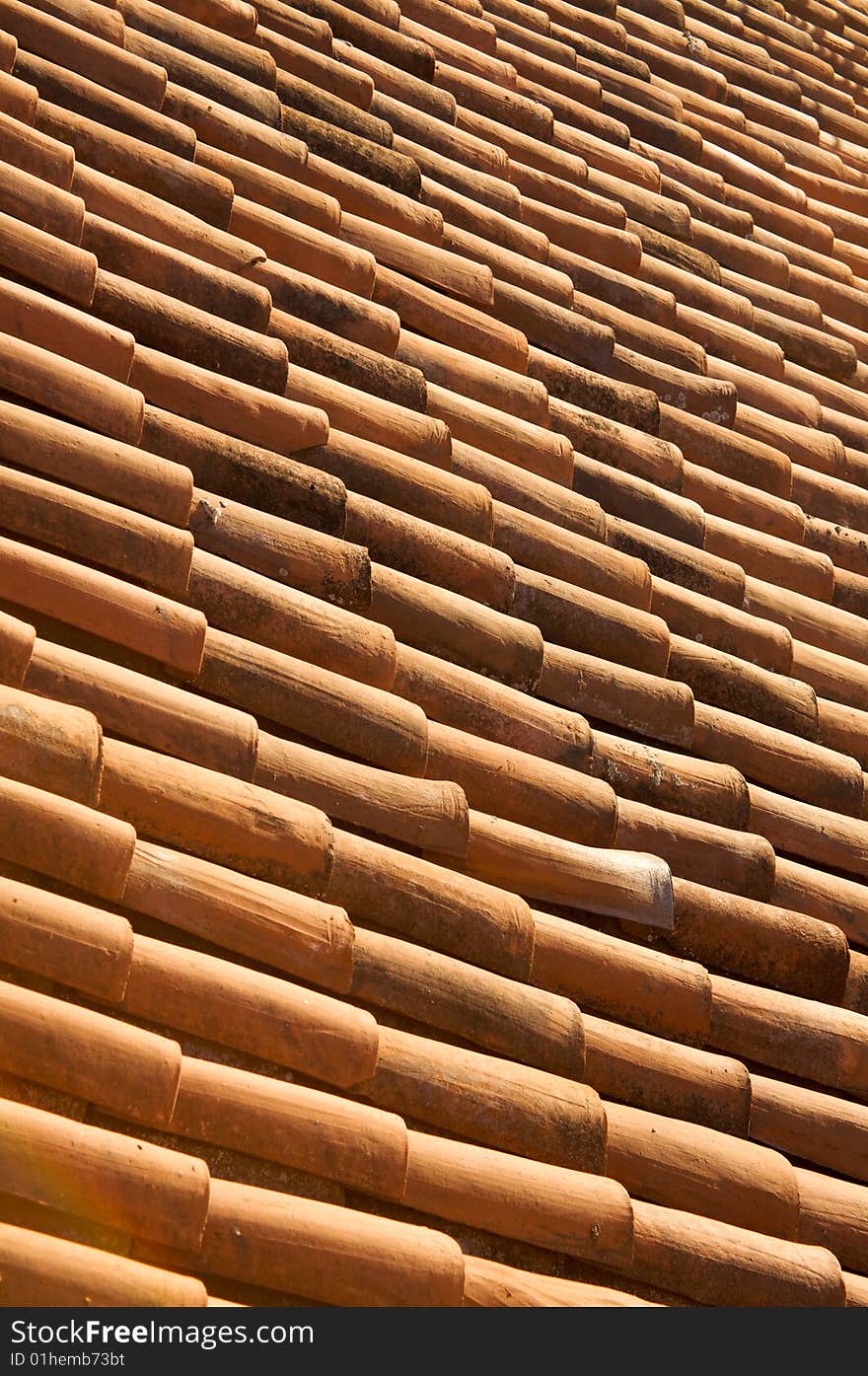 Roof from a house in patzcuaro michoacan Mexico. Roof from a house in patzcuaro michoacan Mexico