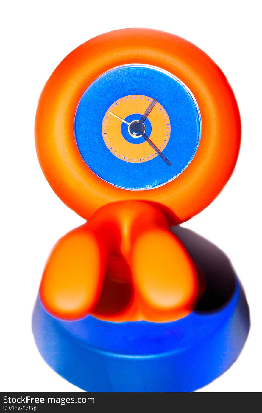 Orange Clock