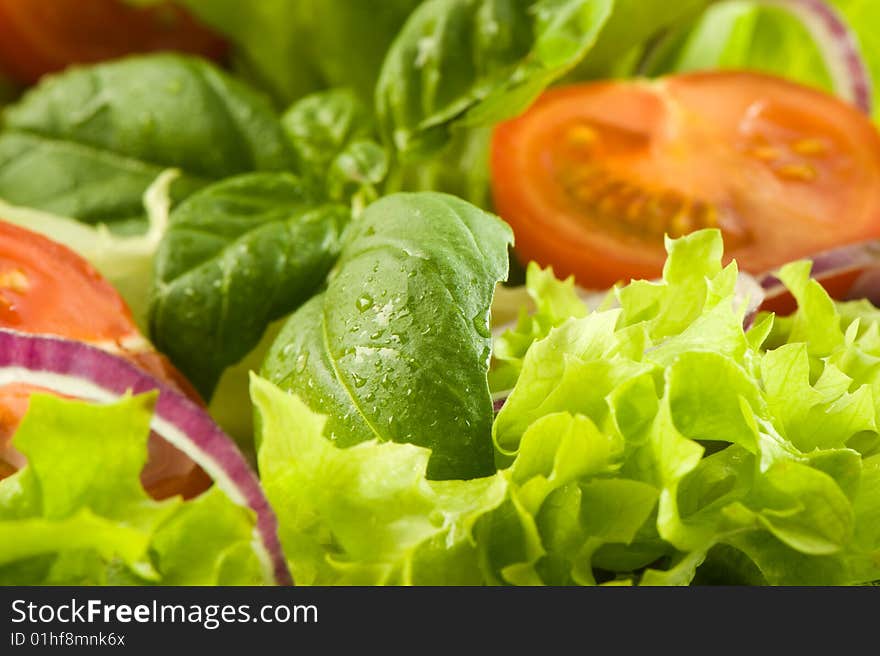 Full frame background of vegetables