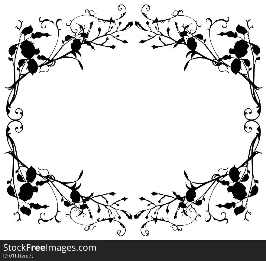 Illustration of a decorative frame