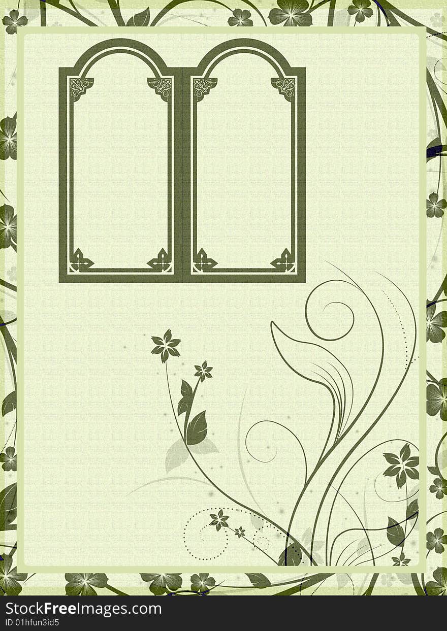 A beauiful background for greetings o invitation cards