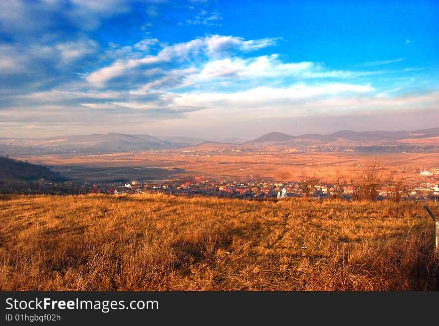 Landscape of spring