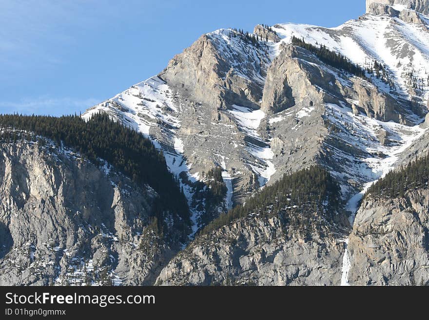 Banff national park, winter, canada. Banff national park, winter, canada