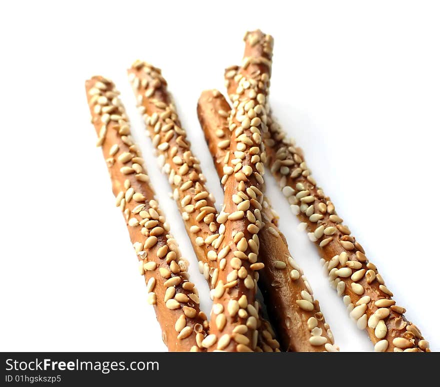 Savory sticks with sesame