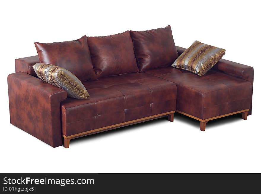 Leather sofa