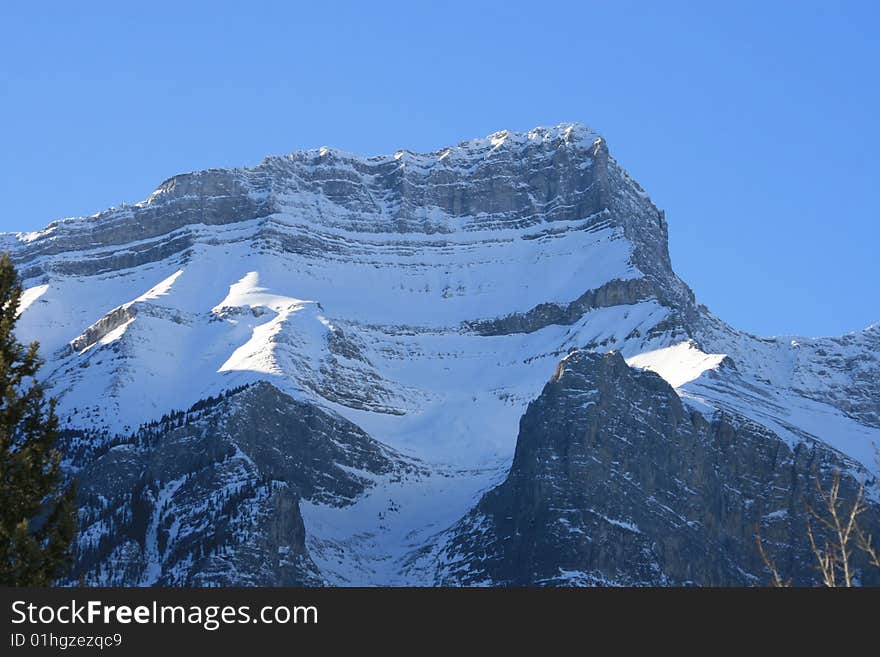 Banff national park, winter, canada. Banff national park, winter, canada