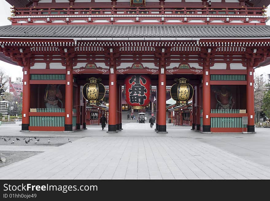 Senso-ji at asakusa in Tokyo, Japan. Senso-ji at asakusa in Tokyo, Japan