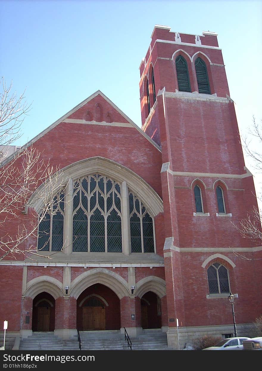 In Alberta, Canada, there are many brick towers, like this one. In Alberta, Canada, there are many brick towers, like this one.