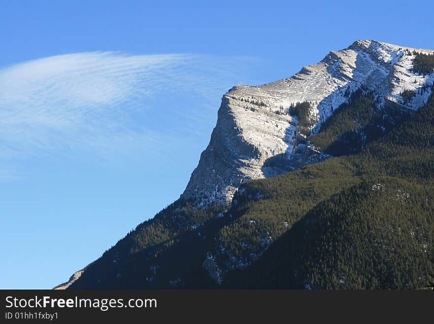 Banff national park, winter, canada. Banff national park, winter, canada