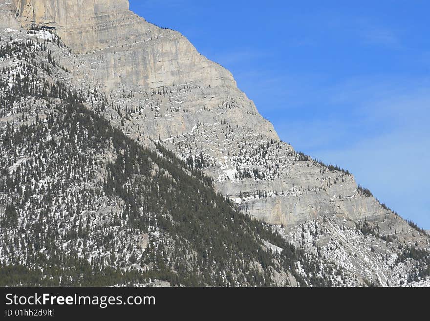 Banff national park, winter, canada. Banff national park, winter, canada