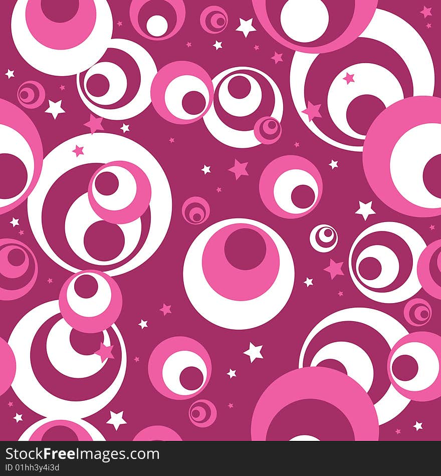 The vector illustration contains the image of seamless violet background