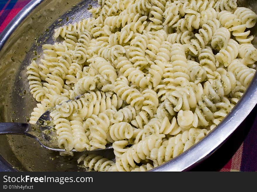 Pasta Al Pesto - Basil Sauce