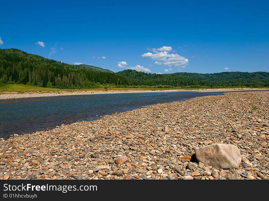 River in the mountains