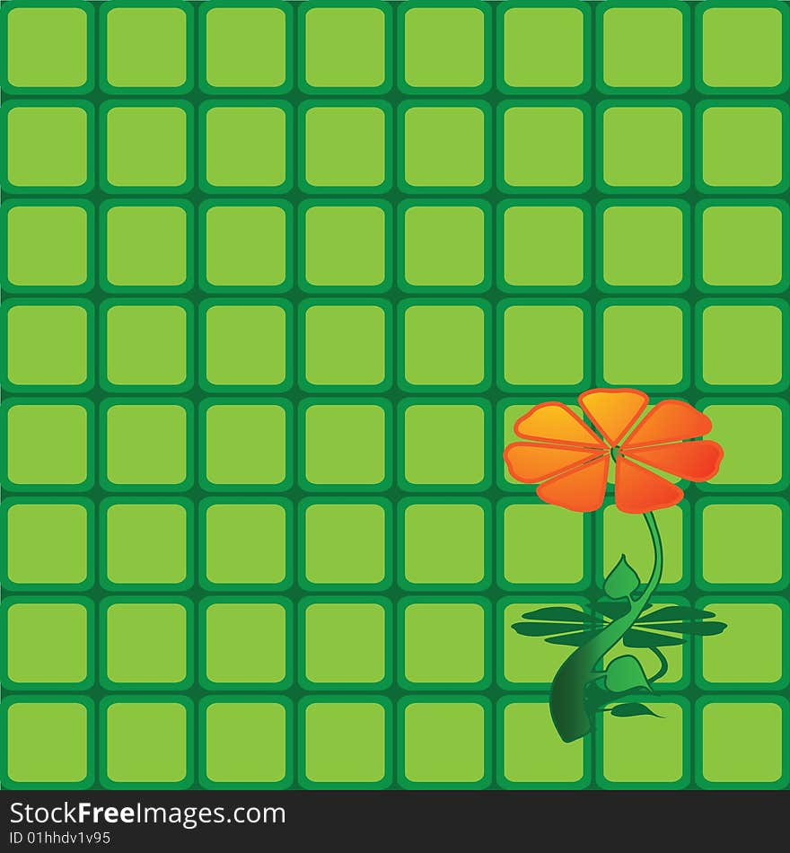 Back ground vector square draw