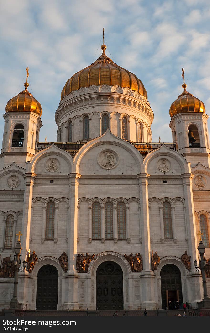 Cathedral of Christ the Savior in Moscow