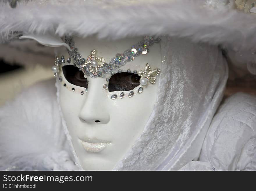 Professional mask I've seen during the carnival held in Venice in Italy, February 2009. Professional mask I've seen during the carnival held in Venice in Italy, February 2009.