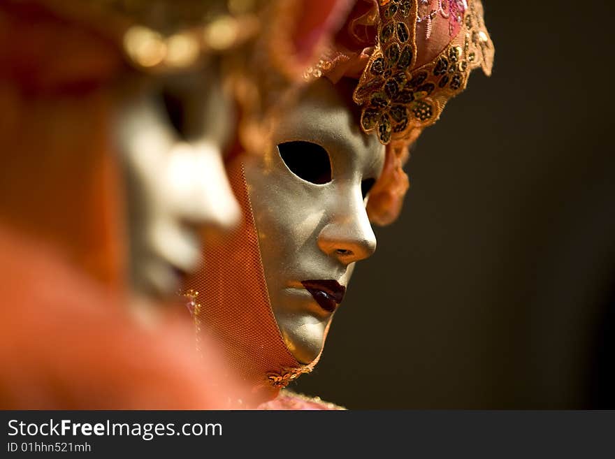 Professional mask I've seen during the carnival held in Venice in Italy, February 2009. Professional mask I've seen during the carnival held in Venice in Italy, February 2009.