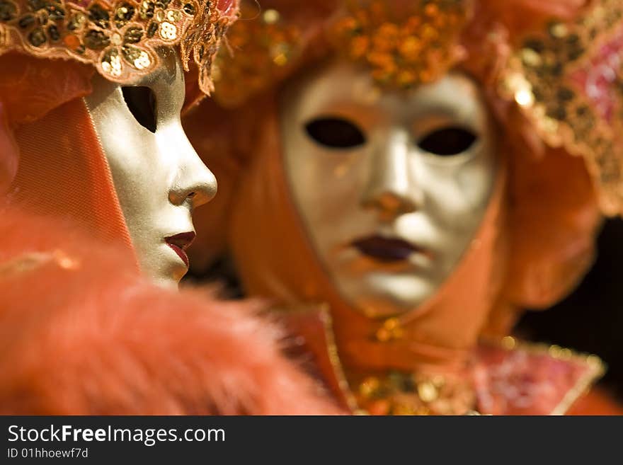 Professional mask I've seen during the carnival held in Venice in Italy, February 2009. Professional mask I've seen during the carnival held in Venice in Italy, February 2009.