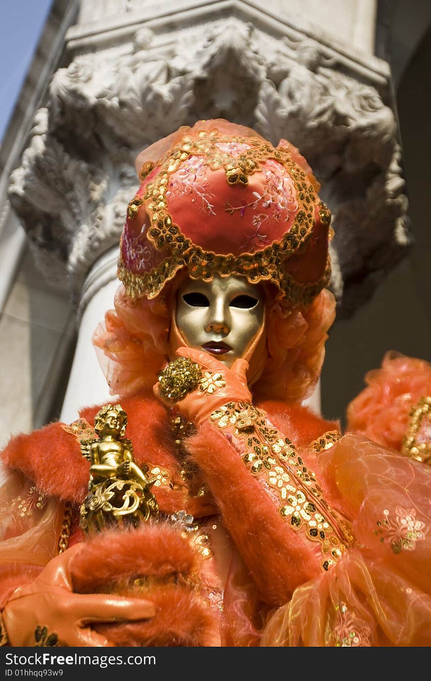 Professional mask I've seen during the carnival held in Venice in Italy, February 2009. Professional mask I've seen during the carnival held in Venice in Italy, February 2009.