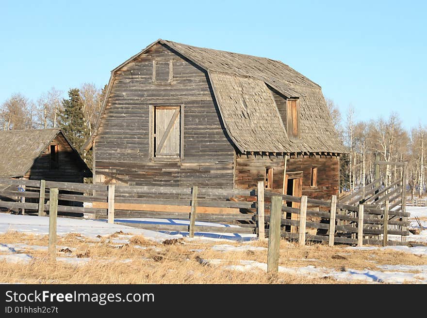 Farm Building, Alberta, Canada