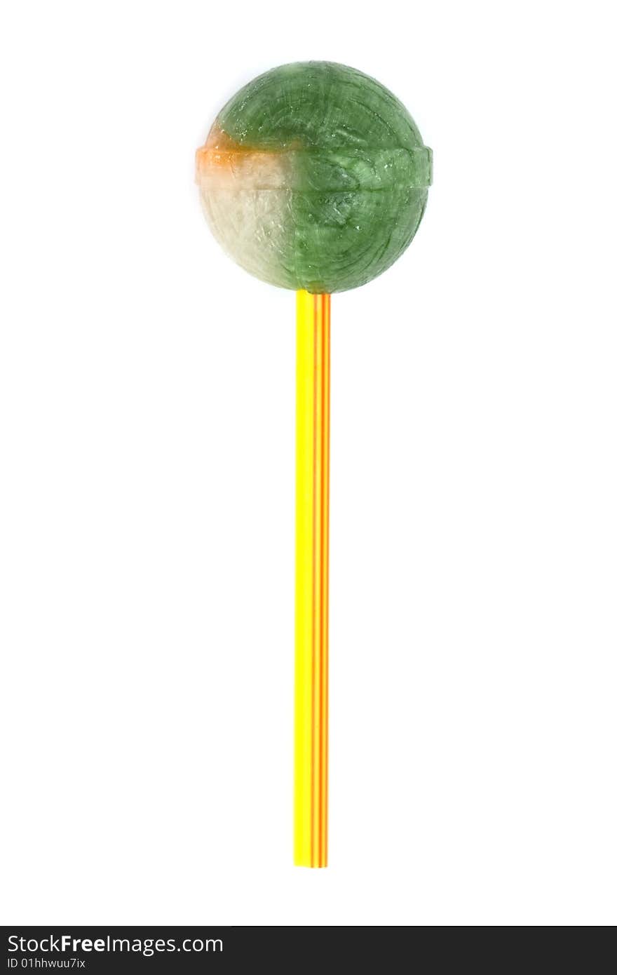 Green lollipop