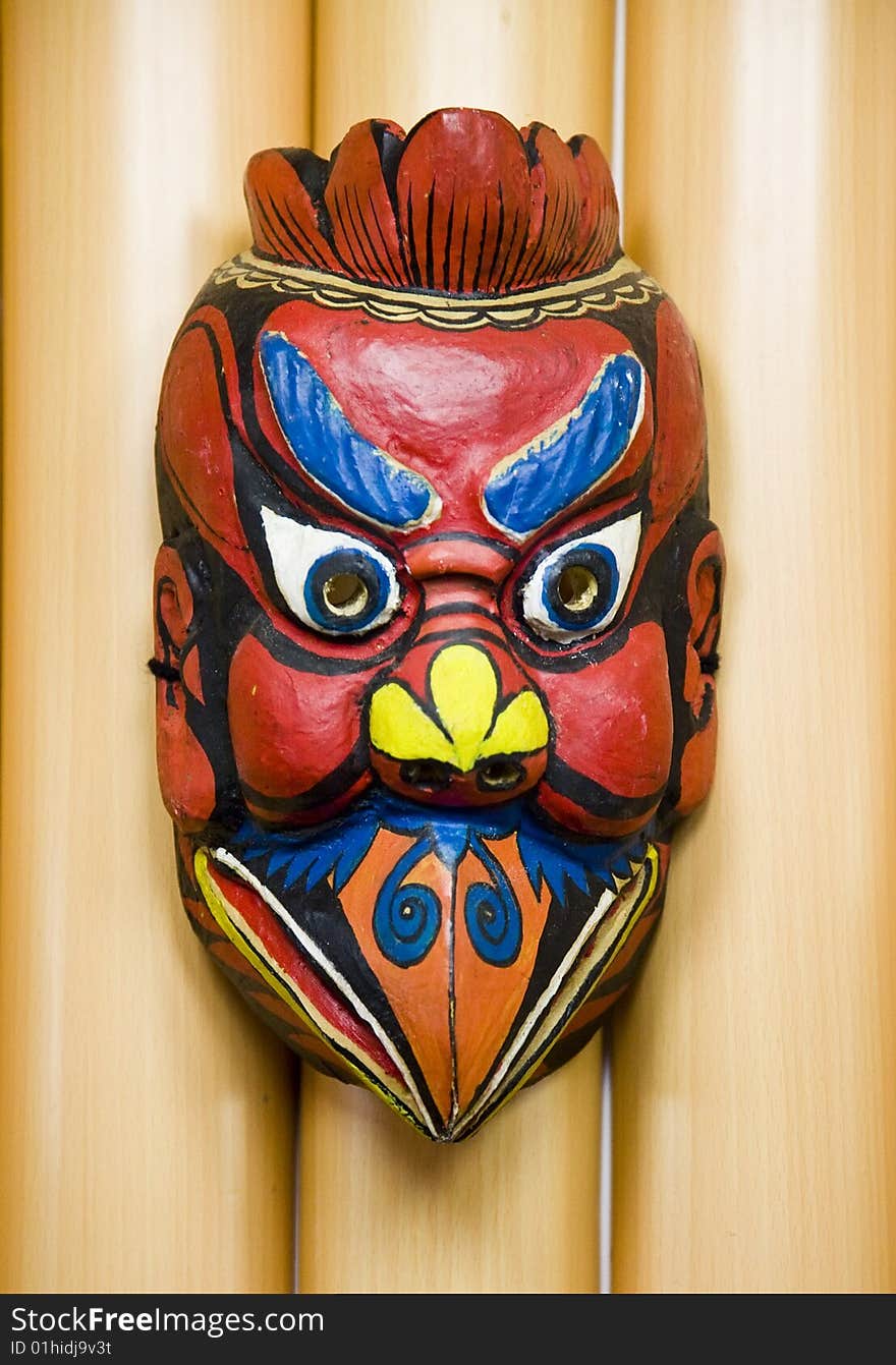 Chinese folk performances,tan opera mask