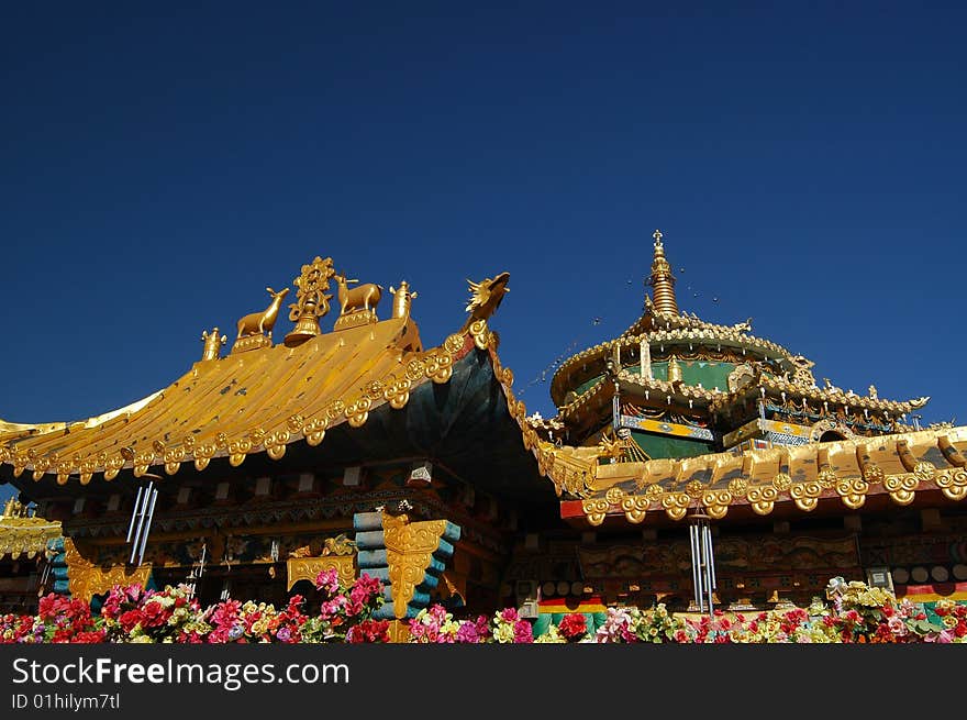 A temple under the sky. A temple under the sky