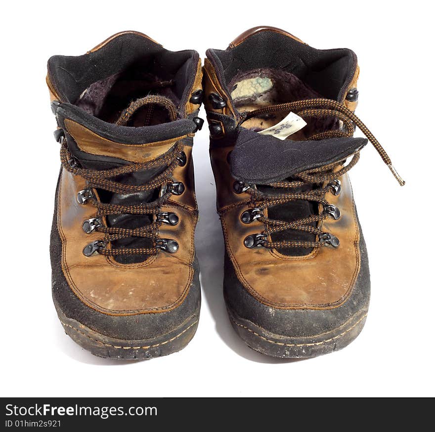 Pair Of Worn Boots