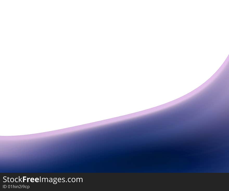 Purple wave on white background. Abstract illustration. Purple wave on white background. Abstract illustration