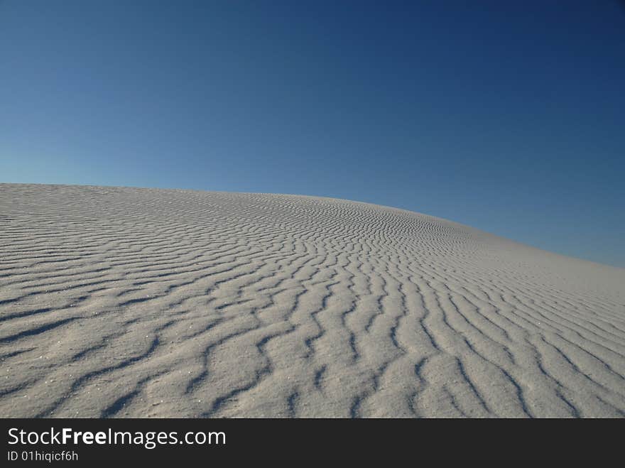 Wind Swept Sand Dunes