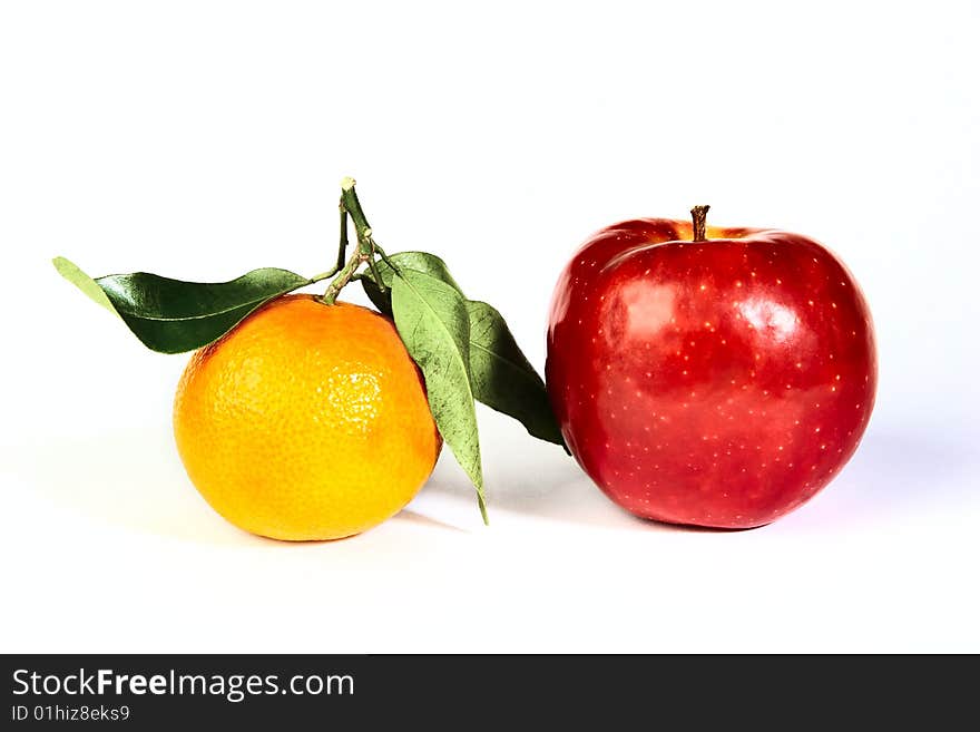 Apple With Mandarin