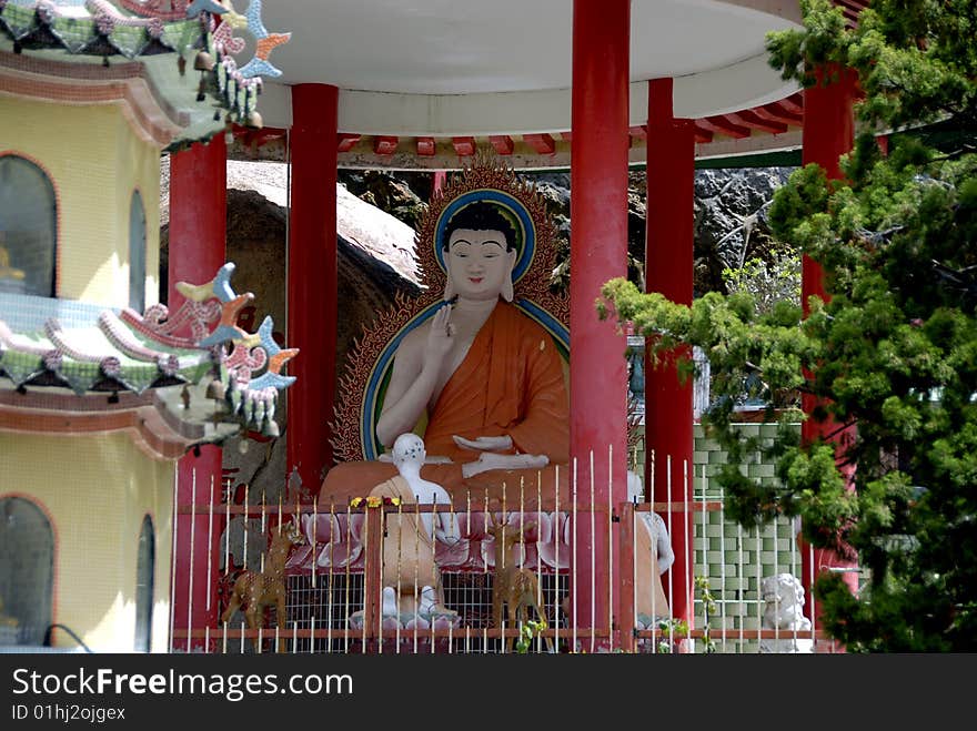 Sculpture od Buddha in Penang, Malaysia. Sculpture od Buddha in Penang, Malaysia