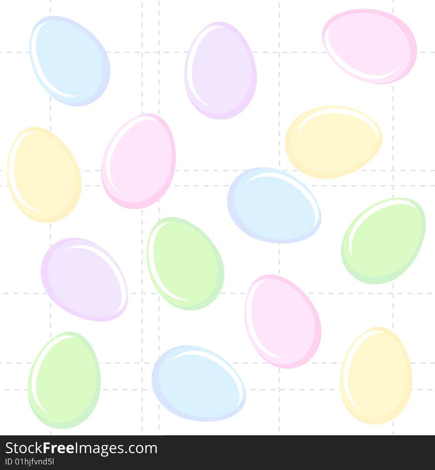 Colorful easter eggs seamless pattern for easter web site backgrounds and greeting card backgrounds. Colorful easter eggs seamless pattern for easter web site backgrounds and greeting card backgrounds