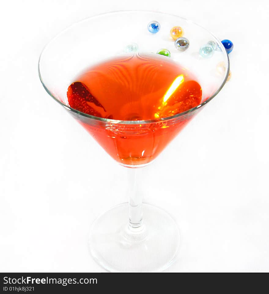 Martini drink glasses