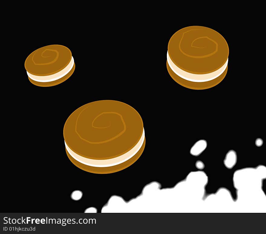 Jumping Cookies_Black