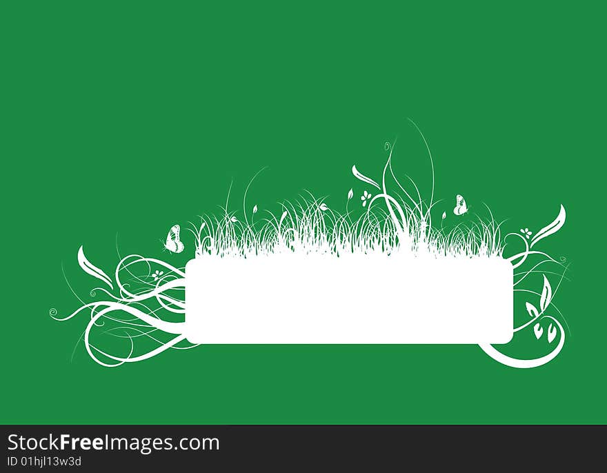 Simple green white grass button for sample text. Simple green white grass button for sample text.