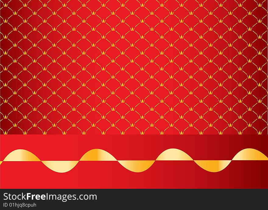 Vector Seamless Christmas Grunge Background