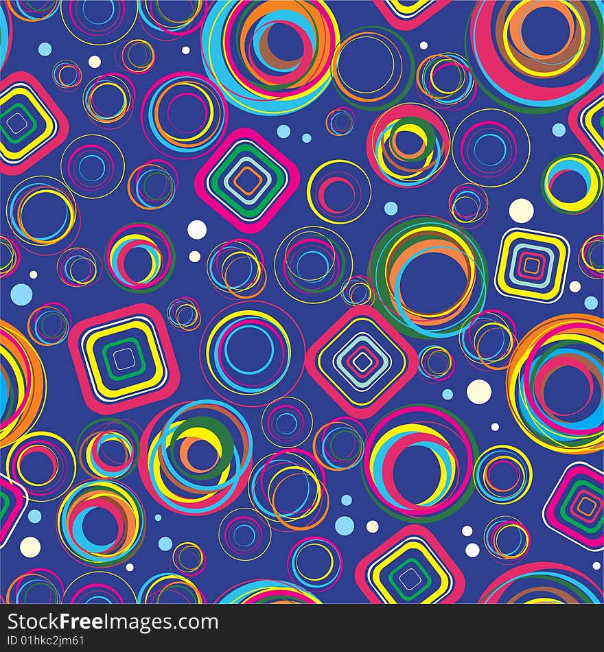 Seamless urban texture. Wallpaper Vector.