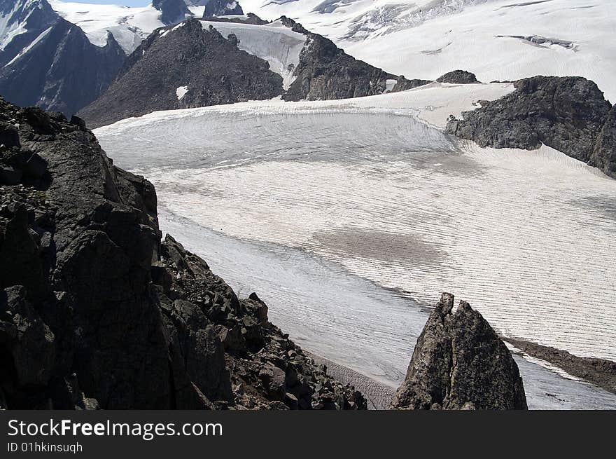 Mountain glacier