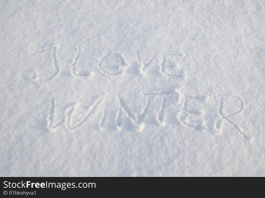 Snow background, natural winter texture. Snow background, natural winter texture