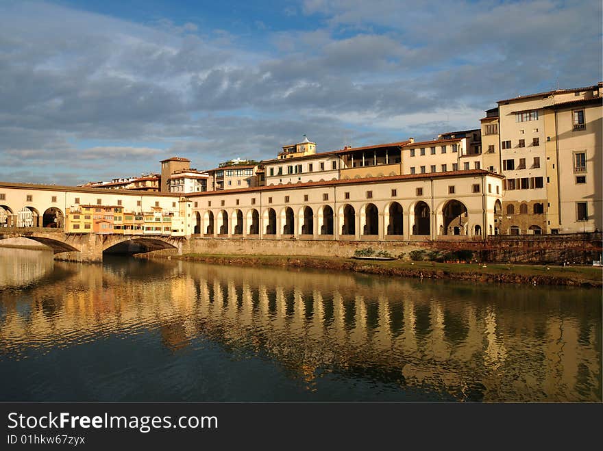 Embankment Of The River Arno, Florence