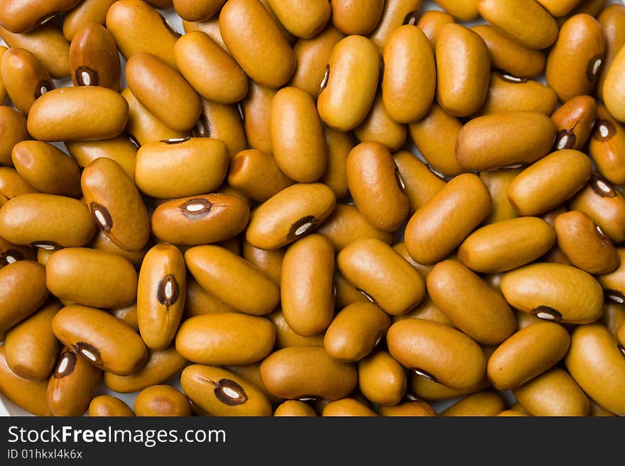 Macro background from dry beans