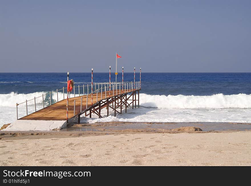 Medium waves in Mediterranean Sea. Medium waves in Mediterranean Sea