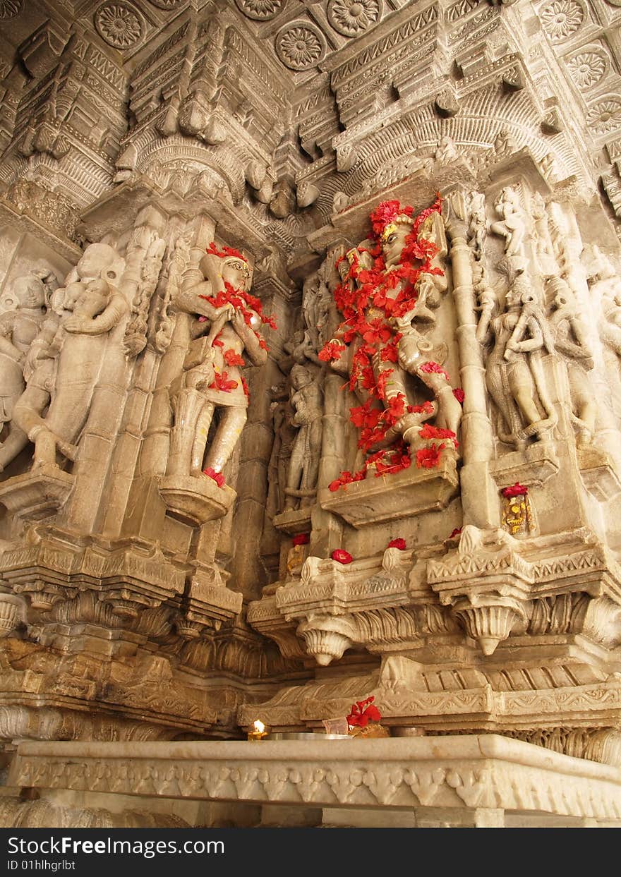 Jain Temple in Ranakpur,India