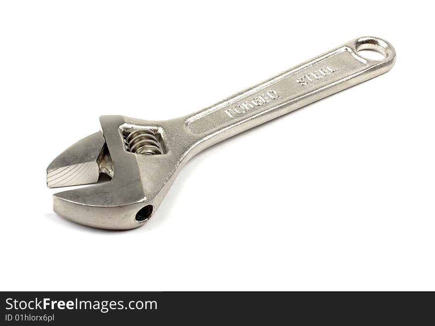 Adjustable wrench .