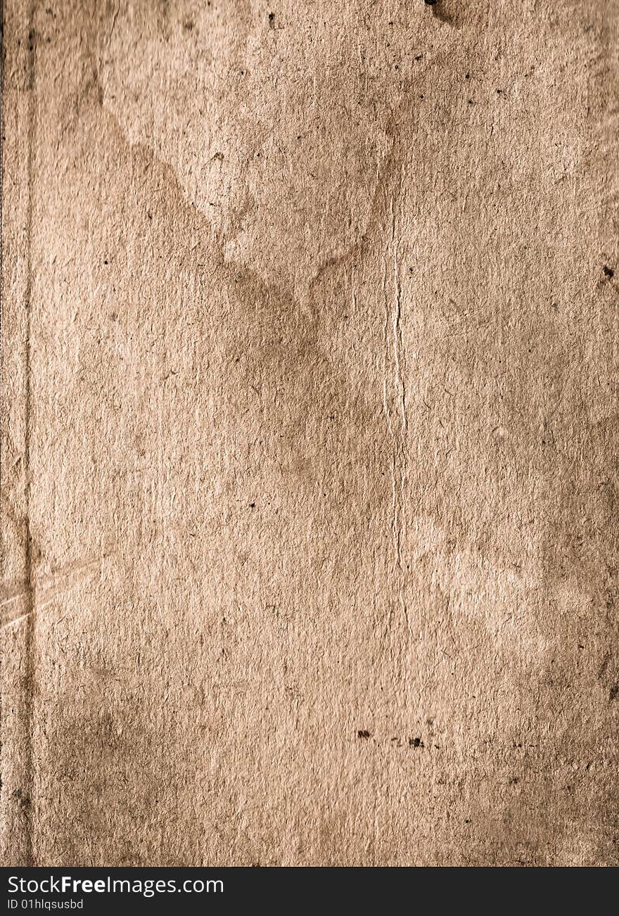 Old collapsing paper with cracks and scratches. Old collapsing paper with cracks and scratches