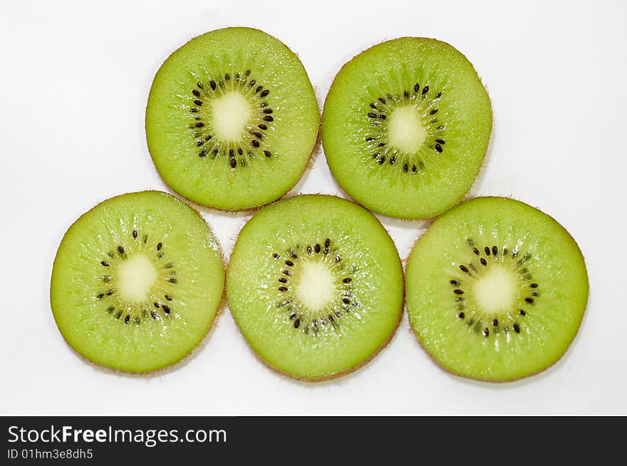 Tropical fruits on white background. Tropical fruits on white background