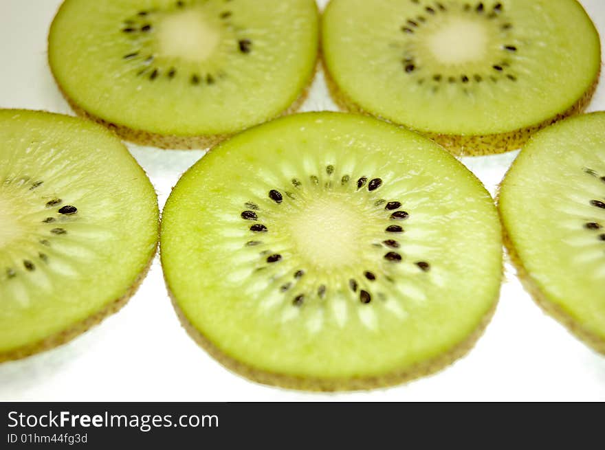 Tropical fruits on white background. Tropical fruits on white background