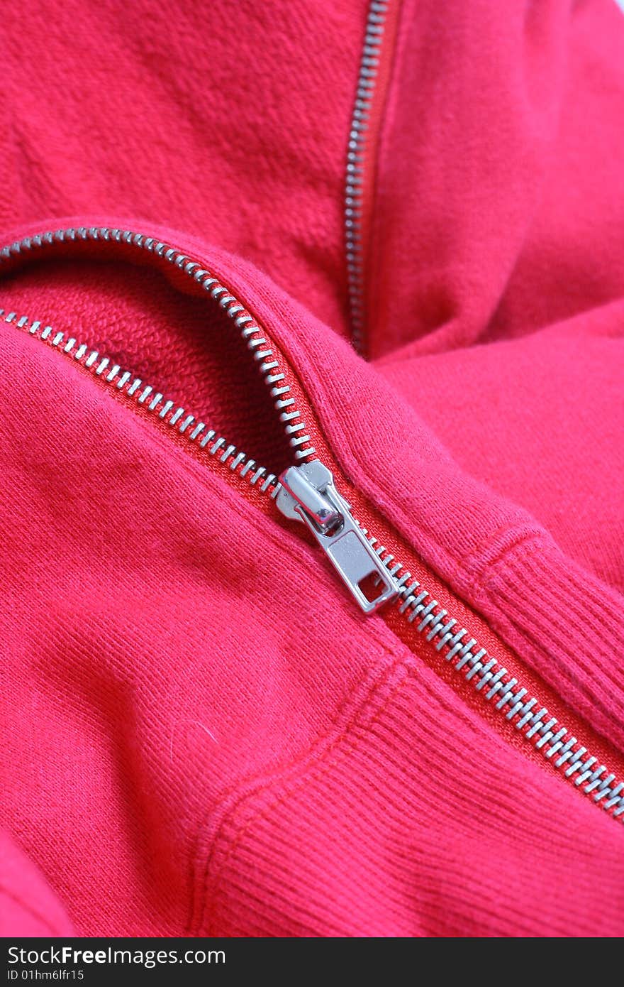 Pink Jacket Zipper