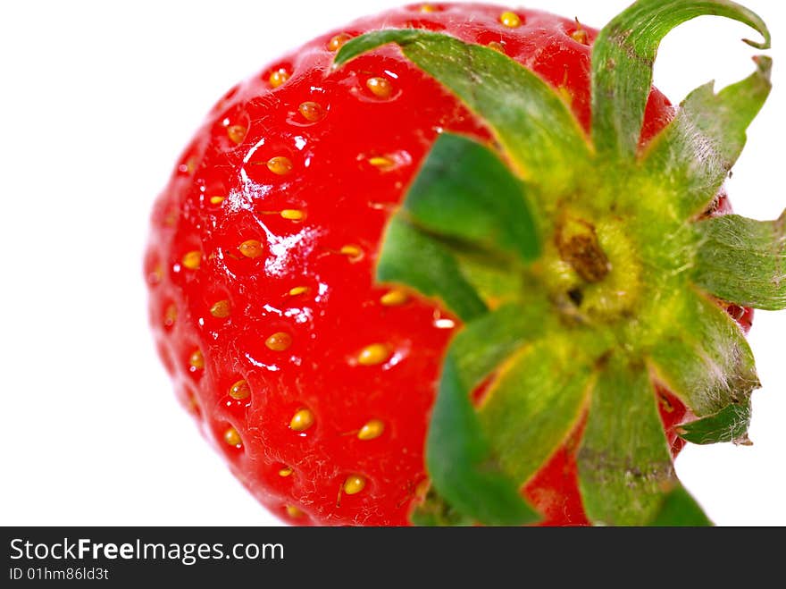 Close up Fresh Strawberries Fruits. Close up Fresh Strawberries Fruits